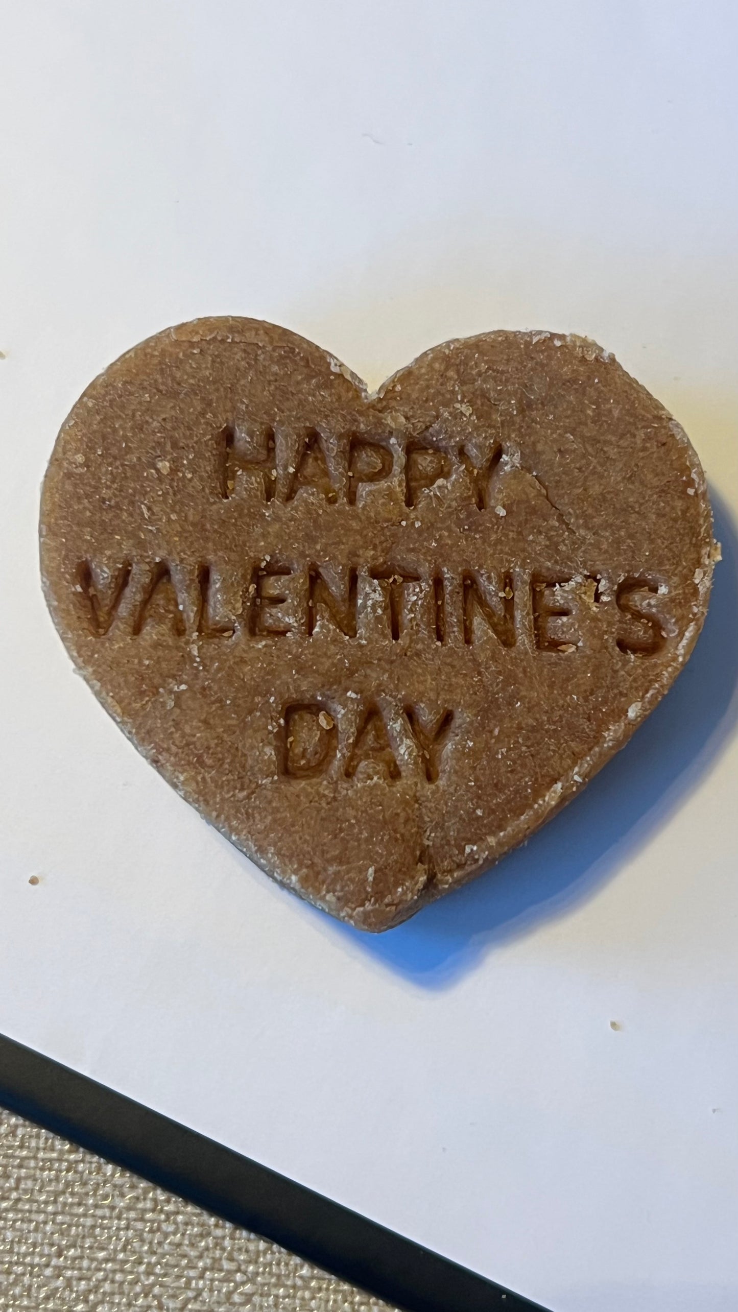 VALENTINES DAY DOG COOKIES